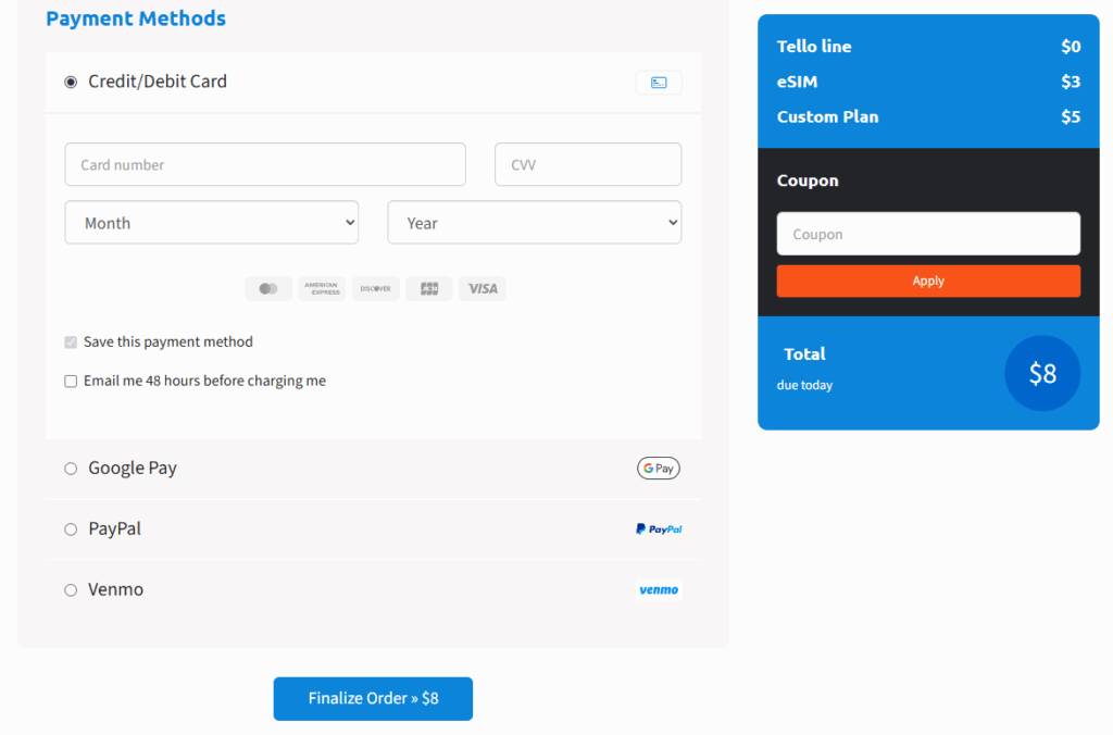 图片[7]-美国Tello eSIM保号卡购买+使用【2025.10更新：无需实名+$5月费起】-海外云居民