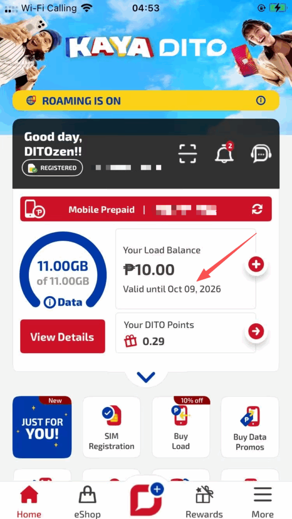 图片[24]-菲律宾DITO eSIM保号卡购买+使用【2025.10更新：线上自助实名】-海外云居民
